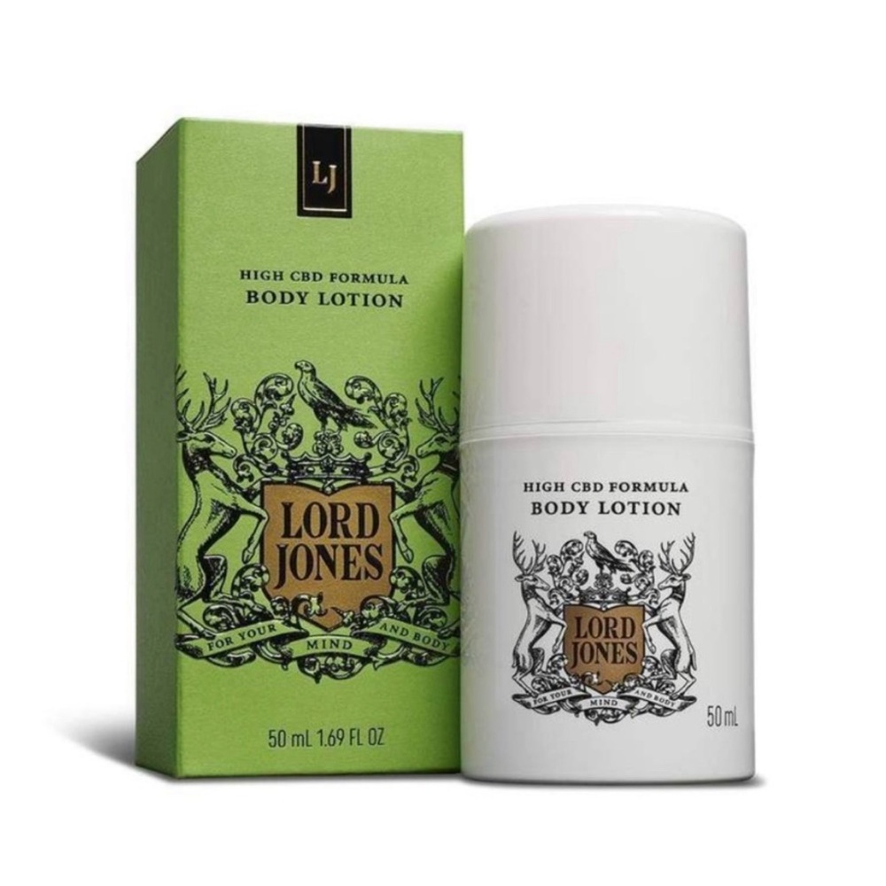 CBD Body Lotion - White and Green